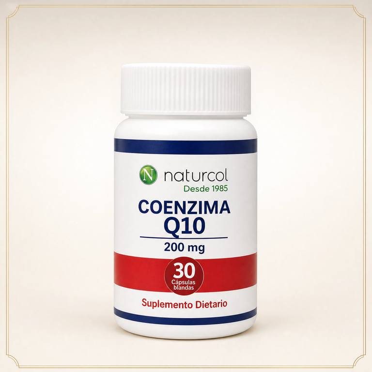 Naturcol Coenzima Q10 200 mg 30 capsulas blandas, categoria defensas e inmunidad, a domicilio Villavicencio