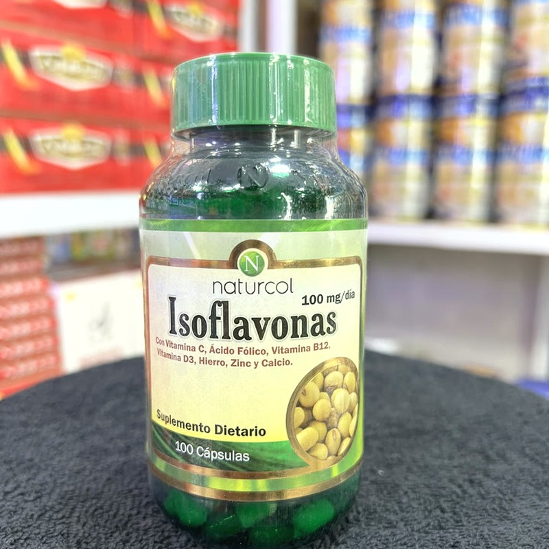 Naturcol Isoflavonas 100 mg/dia 100 capsulas, categoria cuidado femenino, a domicilio Villavicencio