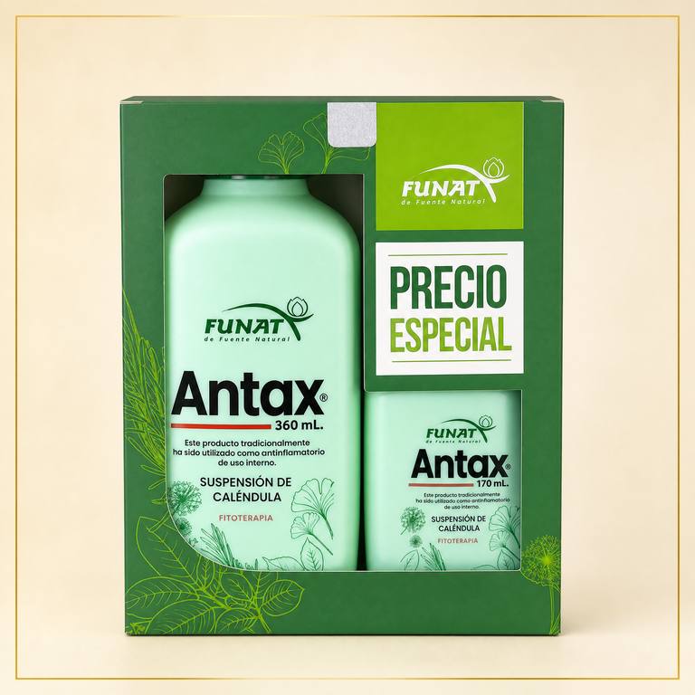 FUNAT Antax suspensión de caléndula, fibra y digestión, a domicilio Villavicencio