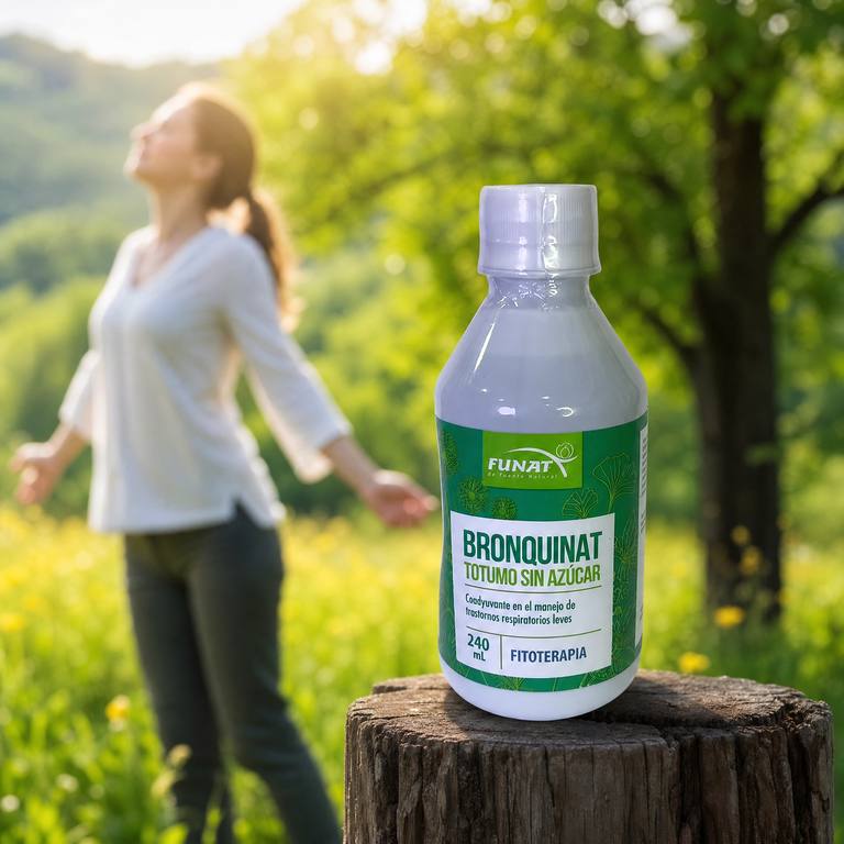 FUNAT Bronquinat Totumo sin azúcar 240 mL, defensas e inmunidad, a domicilio Villavicencio
