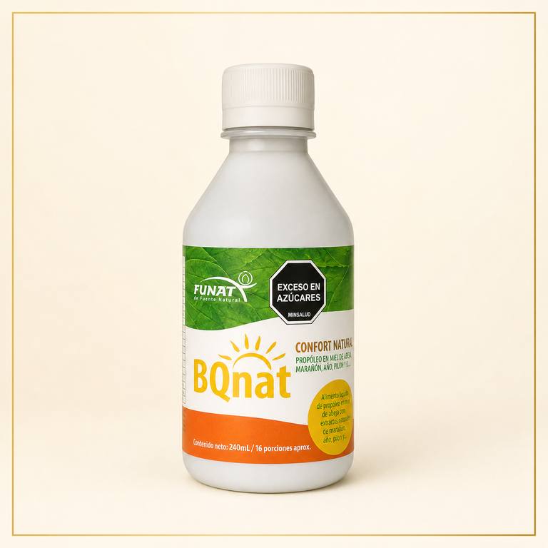 FUNAT BQnat jarabe 240 mL, defensas e inmunidad, a domicilio Villavicencio